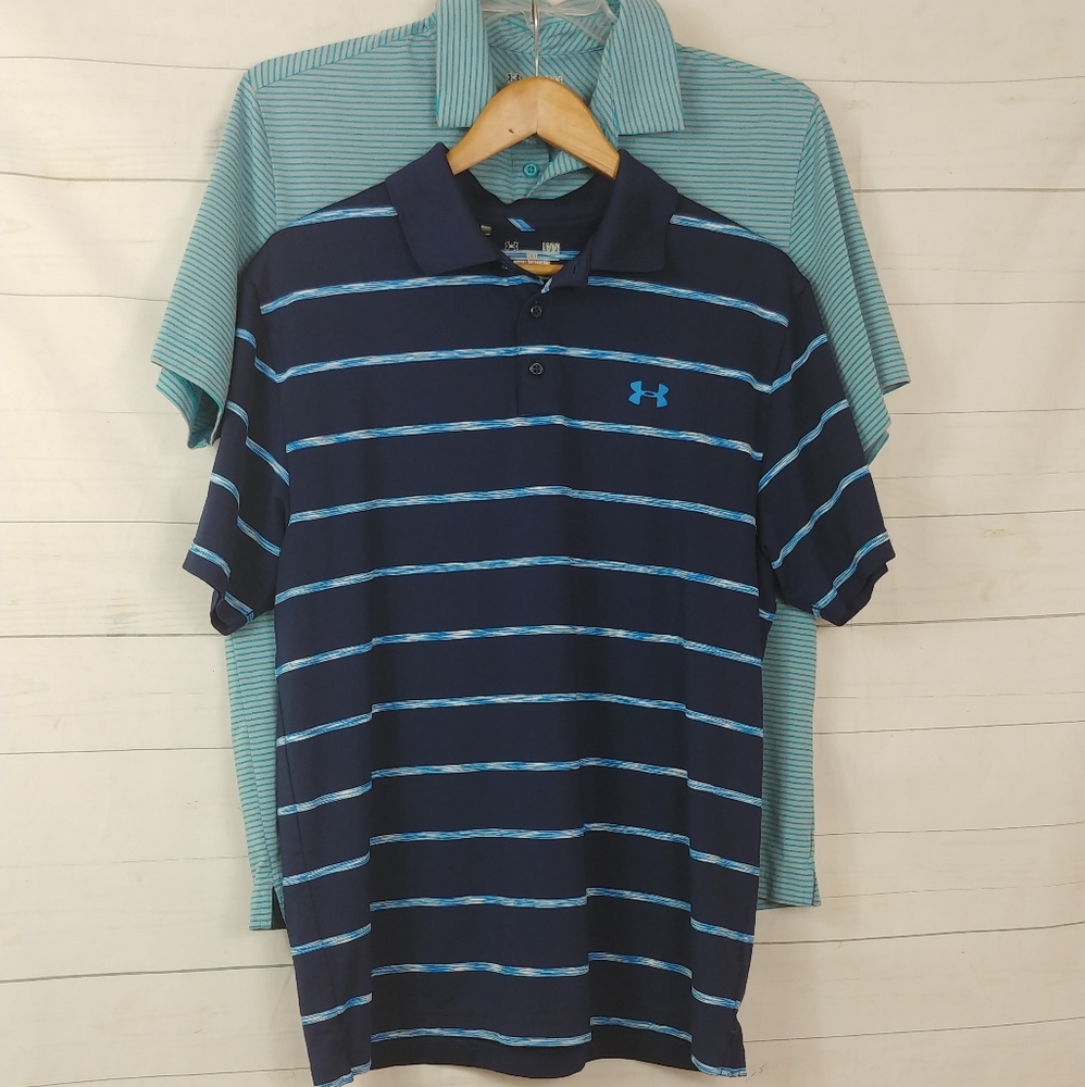 Under Armour Lot of 2 Size Medium Loose Heat Gear